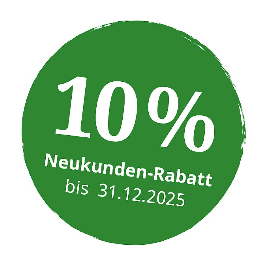 10% Neukundenrabatt