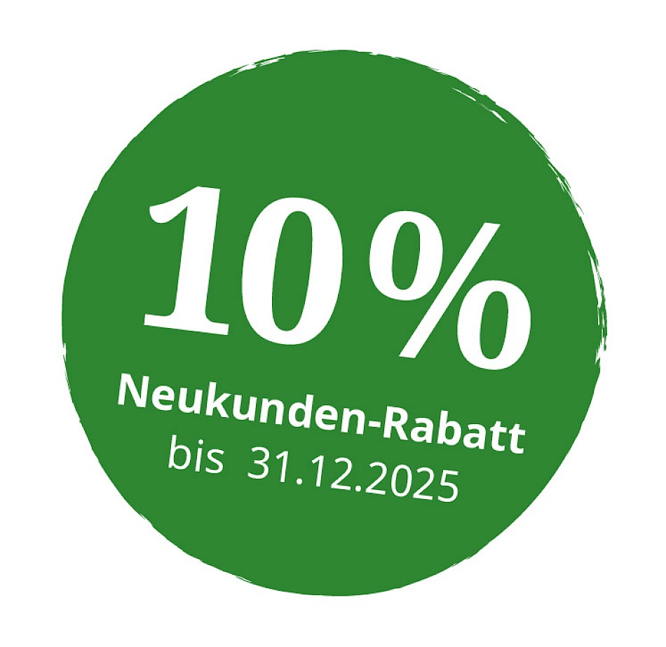10% Neukundenrabatt